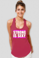 STRONG IS SEXY TRENING SIŁOWNIA TANK TOP