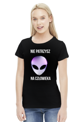 nie patrzysz na cżłowieka