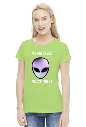 nie patrzysz na cżłowieka