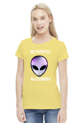 nie patrzysz na cżłowieka