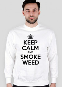 Keep Calm and Smoke Weed PolishRap Sweatshirt (Man)