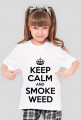 Keep Calm and Smoke Weed PolishRap T-Shirt (Girl)
