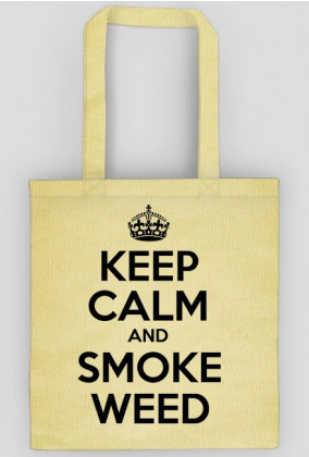 Keep Calm and Smoke Weed PolishRap (Eko-bag)