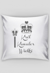 Poszewka "Król Kawaler Wielki"