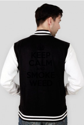 Keep Calm and Smoke Weed PolishRap Jacket College (Man)