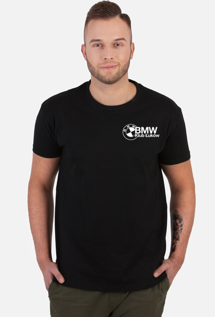 BMW Klub Łuków - koszulka czarna