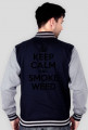 Keep Calm and Smoke Weed PolishRap Jacket College (Man)
