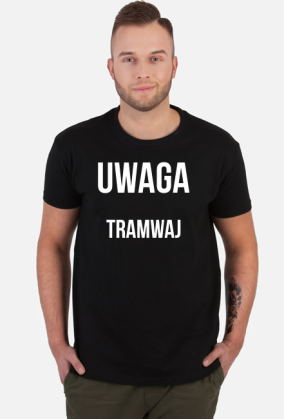 Koszulka męska Uwaga