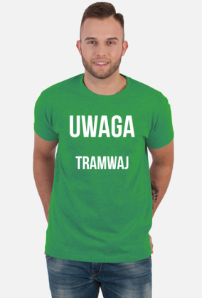 Koszulka męska Uwaga