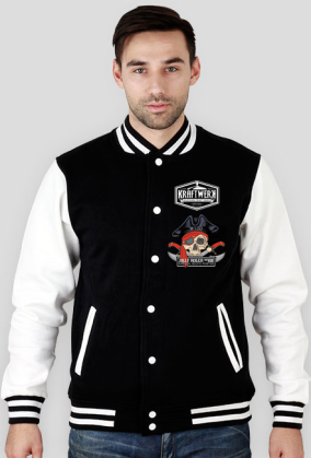 bluza rozpinana JOLLY ROGER czarna
