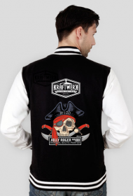 bluza rozpinana JOLLY ROGER czarna