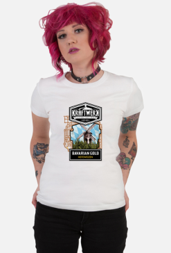 KOSZULKA DAMSKA KRAFTWERK - BAVARIAN GOLD