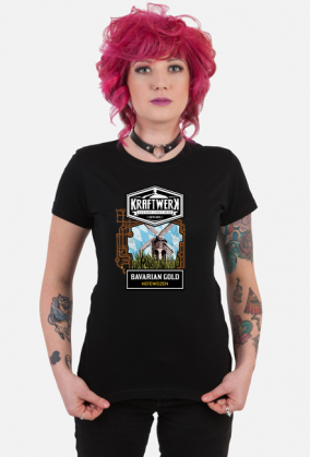 KOSZULKA DAMSKA KRAFTWERK - BAVARIAN GOLD
