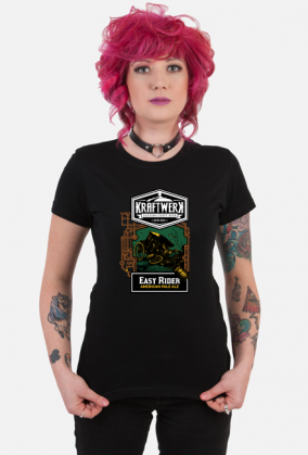 KOSZULKA DAMSKA KRAFTWERK - EASY RIDER