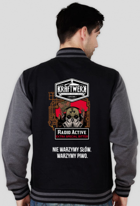 BLUZA ROZPINANA KRAFTWERK - RADIO ACTIVE /różne kolory/