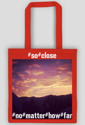 so close. bag