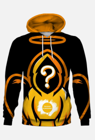 Bluza Męska z Aniołem w bluzie z kapturem