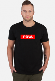 Czarna koszulka PDW