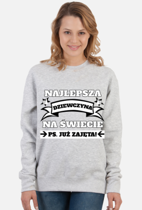 Najlepsza dziewczyna na świecie - Bluza damska