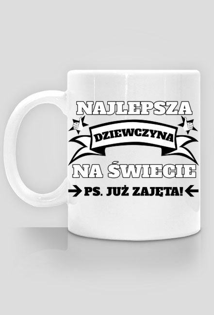 Najlepsza dziewczyna na świecie - kubek