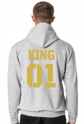 Bluza King 01 z Kapturem Gold