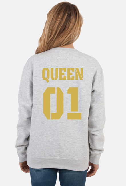 Bluza Queen 01 z Kapturem Gold