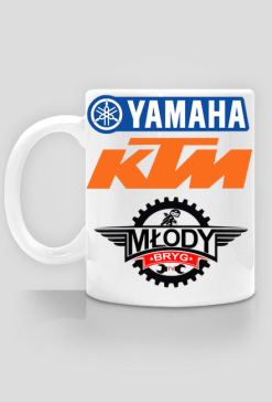 Kubek Młody Bryg TV & YAMAHA & KTM