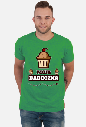 Moja babeczka - koszulka męska