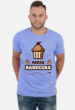 Moja babeczka - koszulka męska