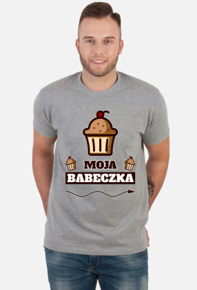 Moja babeczka - koszulka męska