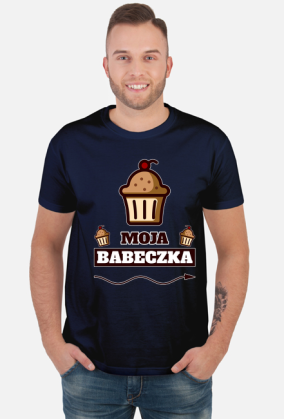 Moja babeczka - koszulka męska