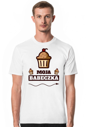 Moja babeczka - koszulka męska