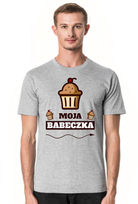 Moja babeczka - koszulka męska