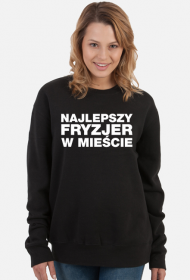 Najlepszy Fryzjer Bluza Damska Czarna