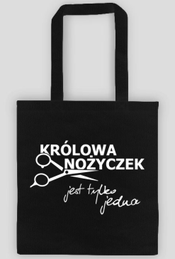 Królowa Nożyczek Torba Czarna