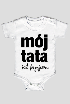 Mój Tata Body Białe