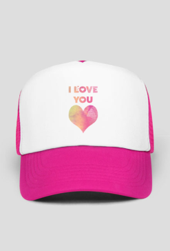 Czapka z daszkiem "I Love You"