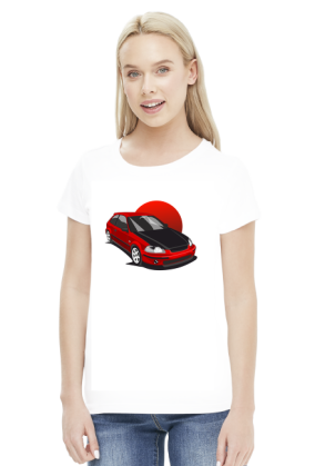 Honda Civic T-shirt damski