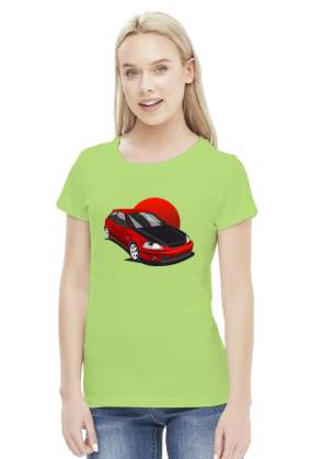 Honda Civic T-shirt damski
