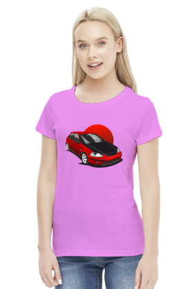 Honda Civic T-shirt damski