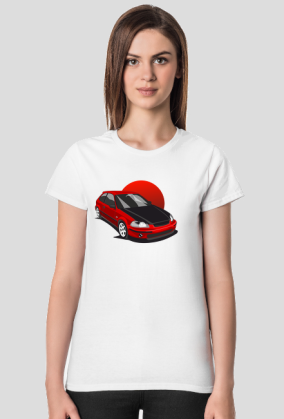 Honda Civic T-shirt damski