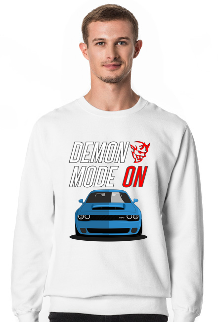 Dodge Challenger Demon - Bluza bez kaptura