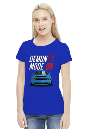 Dodge Challenger Demon - T-shirt damski