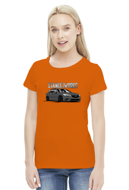 Mazda 6 - T-shirt damski