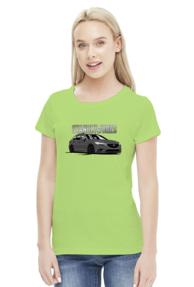 Mazda 6 - T-shirt damski