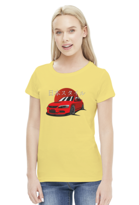 Mitsubishi Evo IX - T-shirt damski