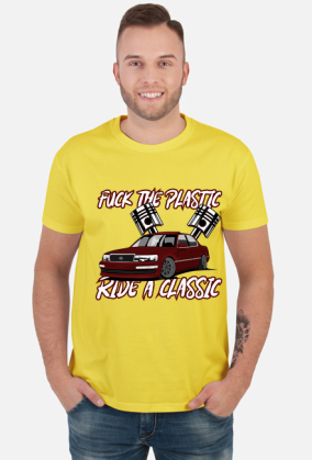 Lexus LS400 - t-shirt męski