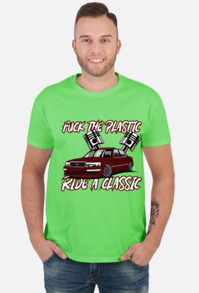 Lexus LS400 - t-shirt męski