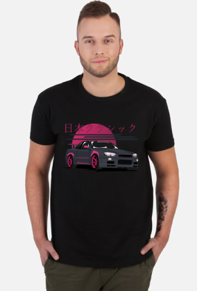 Nissan R34 - T-shirt męski