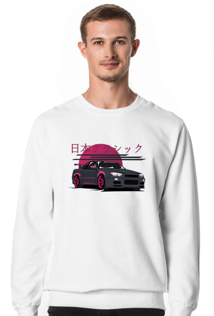 Nissan R34 - Bluza bez kaptura